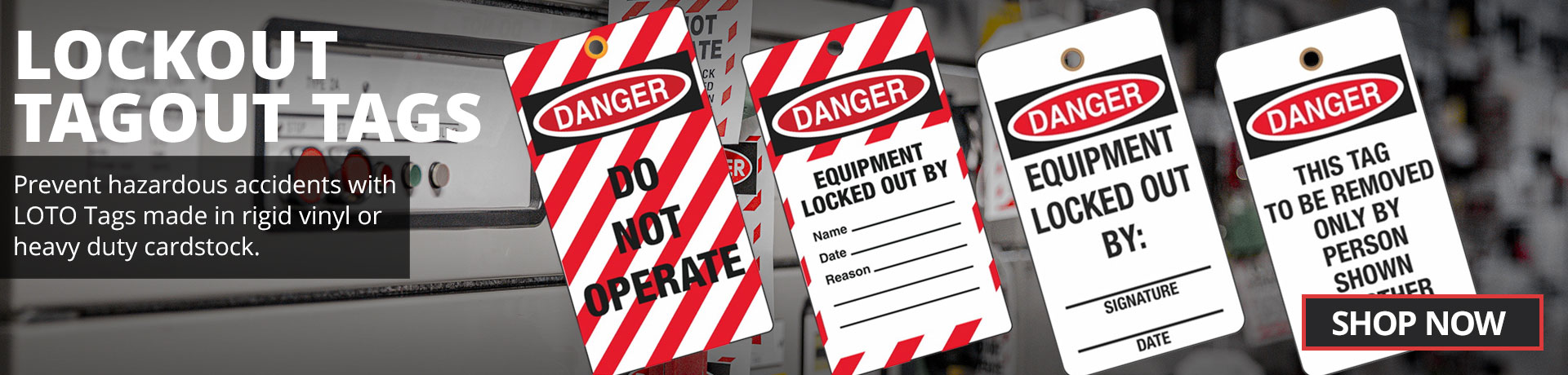 Lockout Tagout Tags