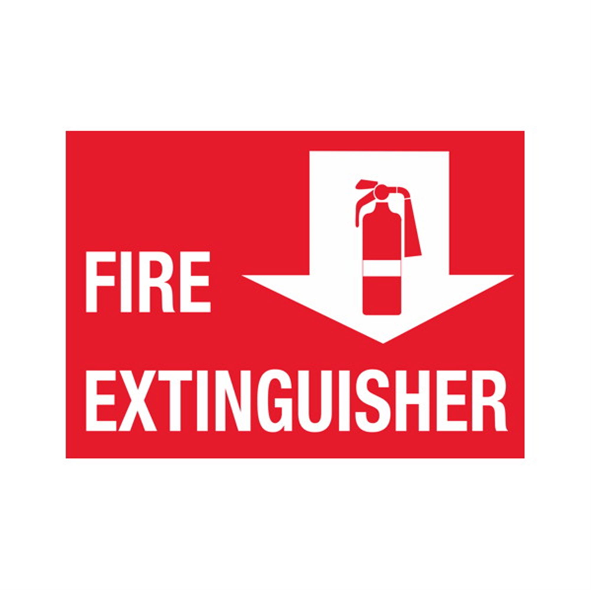 Fire Extinguisher - Vinyl Decal 10