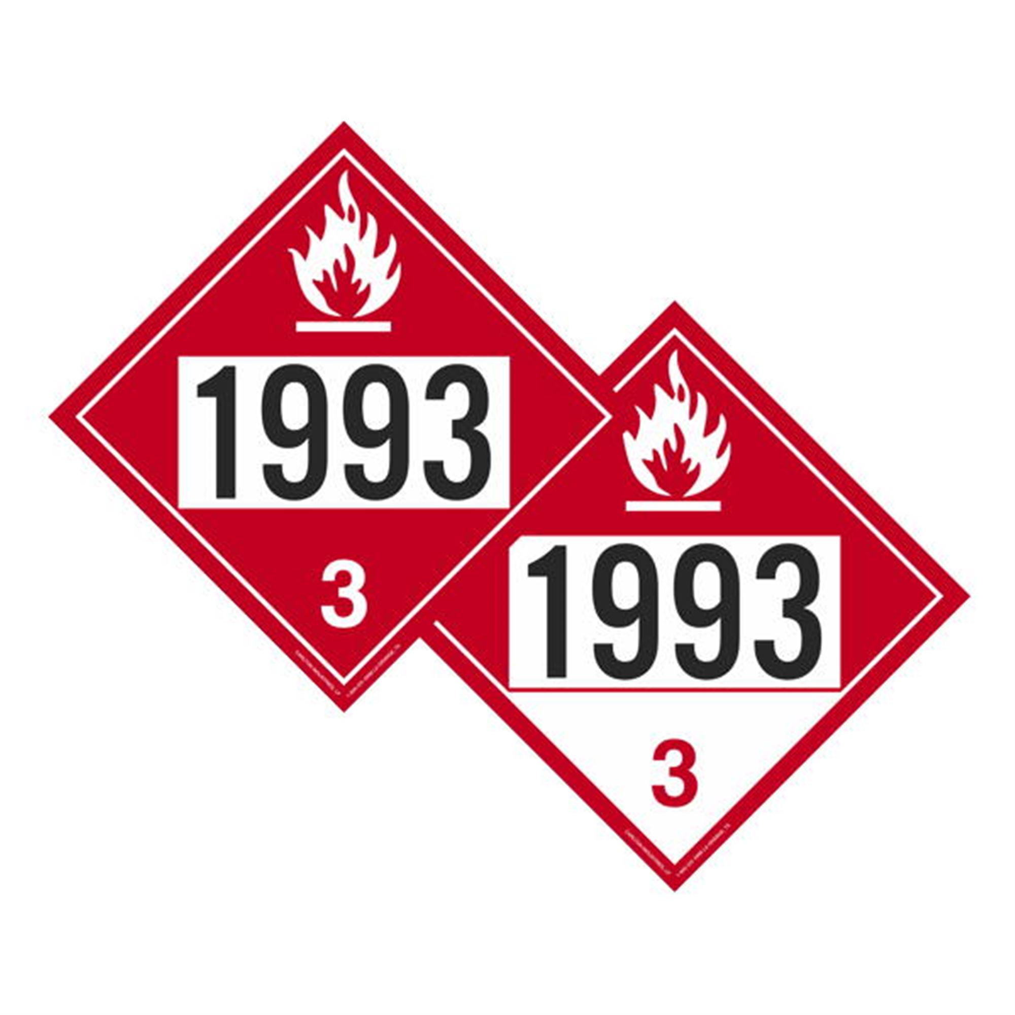 two-sided-placards-flammable-liquid-n-o-s-combustible-liquid-n-o-s