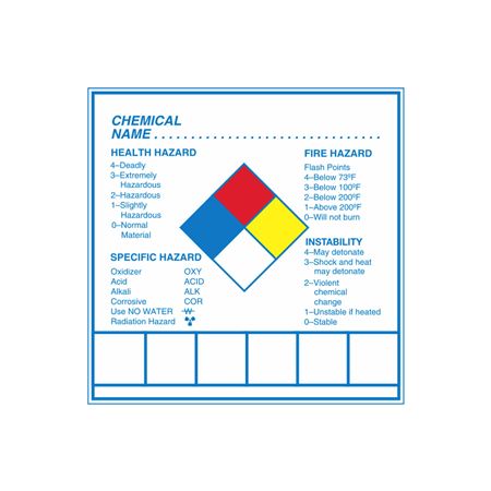 Chemical Hazard Decals with Symbols - Chemical Hazard Decal 4 1/2 x 4 1 ...