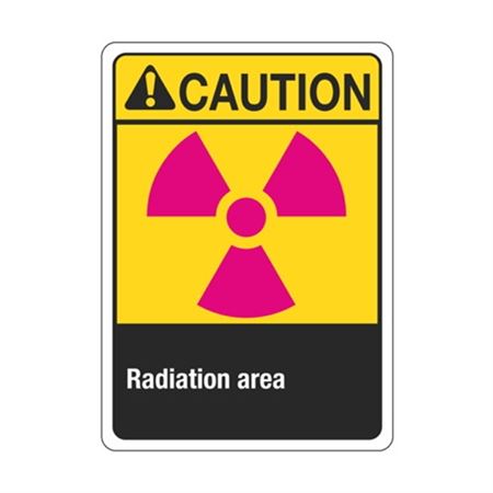 Caution Radiation Area Sign | Carlton Industries