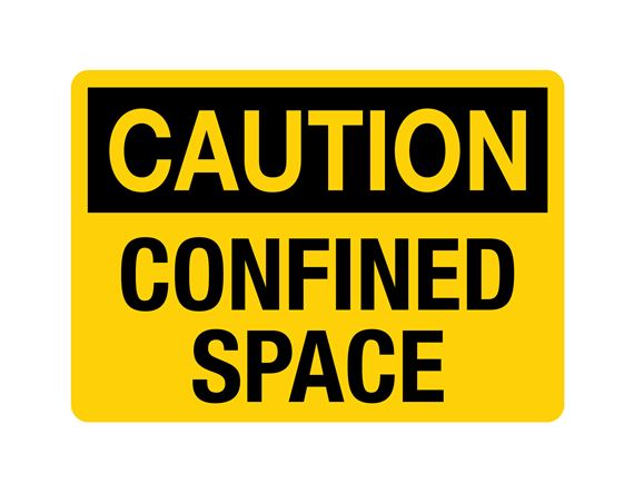 Caution - Confined Space