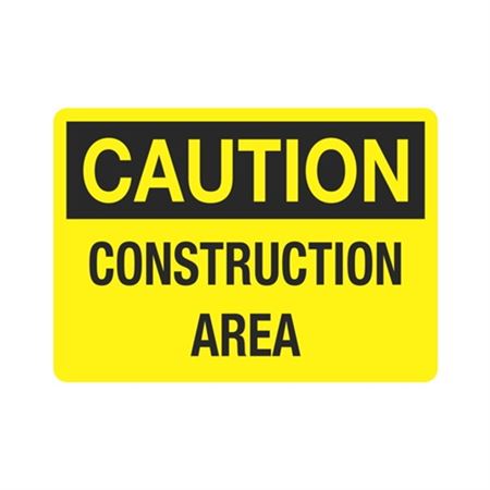 Caution Construction Area Sign | Carlton Industries