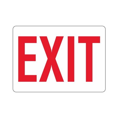 Fire Exit Please Keep Clear Warning Sign Icon Vector For, 44% OFF