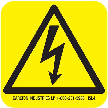 International Symbol Sign - High Voltage