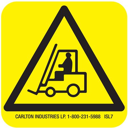 International Symbol Sign - Forklift Trucks