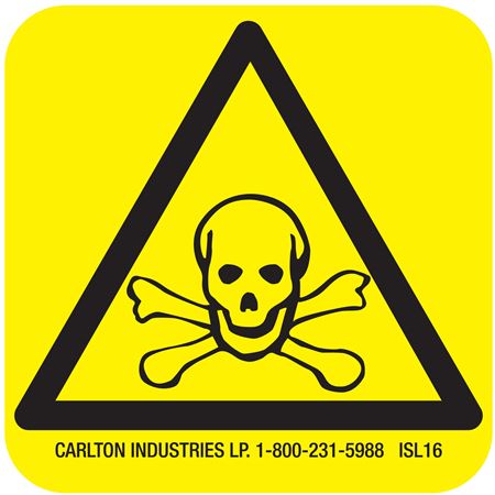 International Symbol Sign - Toxic Material