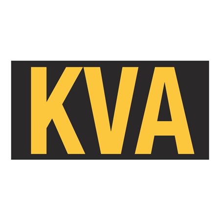 KVA Markers - Hi-Intensity Reflective 4"