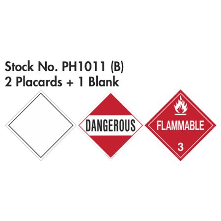 Placard Systems - 2 Legends 1 Blank - Brite Mill  Frame