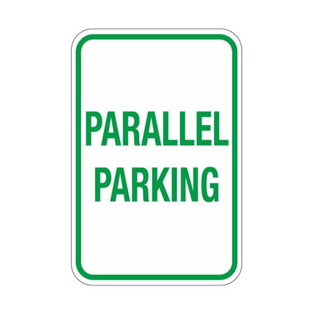 Parallel Parking Sign 12x18 | Carlton Industries