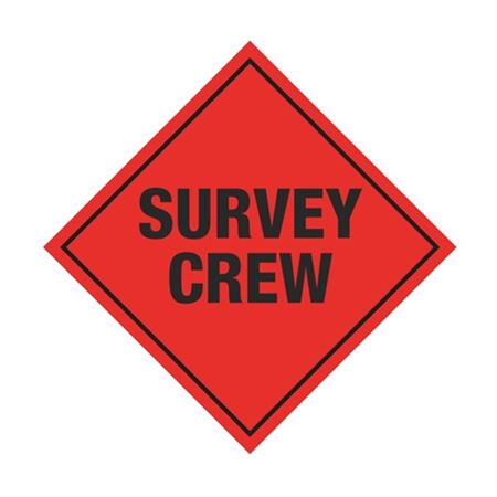 Survey Crew Roll-Up Sign | Carlton Industries