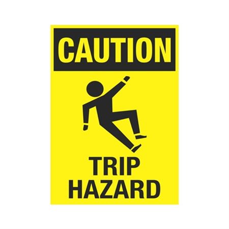 Caution Trip Hazard Sign | Carlton Industries