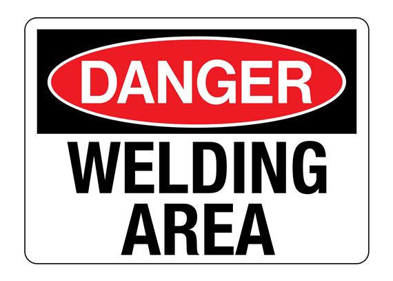 DANGER Welding Area