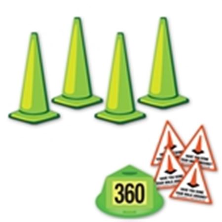 360 Walk Around Safety Kit - Fluorescent Green at www.carltonusa.com