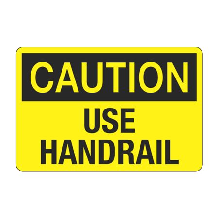 Use Hand Rail Decal | Carlton Industries