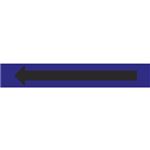 Arrow Pipe Markers - Single - Blue - 4" x 24" - Pk 25