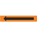 Arrow Pipe Markers - Single - Orange - 2 1/2" x 14" - Pk 25