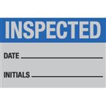 Inspected - Aluminum Calibration Label