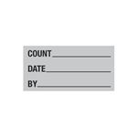 Count Date/By - Write-On Decal