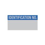 Identification No. - Write-On Decal