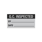 Q.C. Inspected - QC Write-On Decal