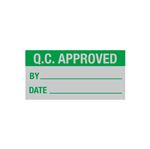 Q.C. Approved - QC Write-On Decal