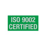 ISO 9002 Certified - QC Write-On Decal