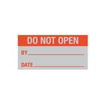 Do Not Open - Misc. Write-On Decal