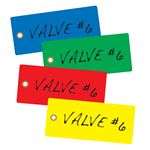 All-Write Alumimun Tags - Brass Eyelet 1 3/8 x 3 1/8