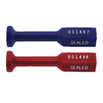 Heavy Duty Bolt Locks - Plastic Covered Steel 3/8 dia. shaft