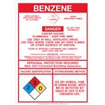 Chemical Safety and NFPA Sign 10" x 14"