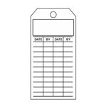 Blank Title - White Cardstock Tag