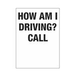 Trailer Markings - How Am I Driving? Call