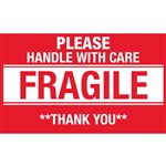 Please Handle With Care Fragile Thank You - Handling Label