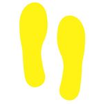 Footprint Decals - Yellow