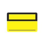 Calibration Hot Labels - Blank Yellow - 1 1/2 x 2 3/8