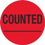 Counted __ - Inventory Label