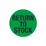 Return To Stock - Inventory Label