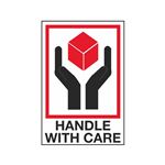 Handle With Care - Shipping Label