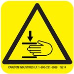 International Symbol Sign - Mind Your Hands