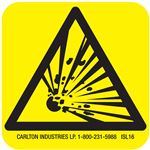 International Symbol Sign - Explosive Material