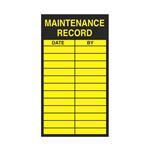 Maintenance Record - Decal