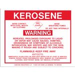 Chemical Safety Decals 3 1/2" x 4 1/2"