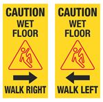 Safety Floor Signs - Caution Wet Floor  25.5 x 10 x 1.5