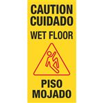 Safety Floor Signs - Wet Floor - Bilingual 25.5 x 10 x 1.5