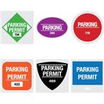 Parking Permit - Inside Window - Clear Adhesive