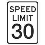 Speed Limit 30 -  18 x 24