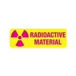 Radioactive Material - 1" x 3" Label