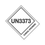 UN3373 Clinical Specimens - Label