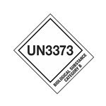 UN3373 Biological Substance Category B - Label